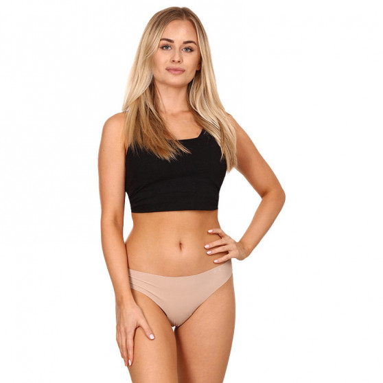 3PACK Moteriški stringai Under Armour beige (1325615 249)