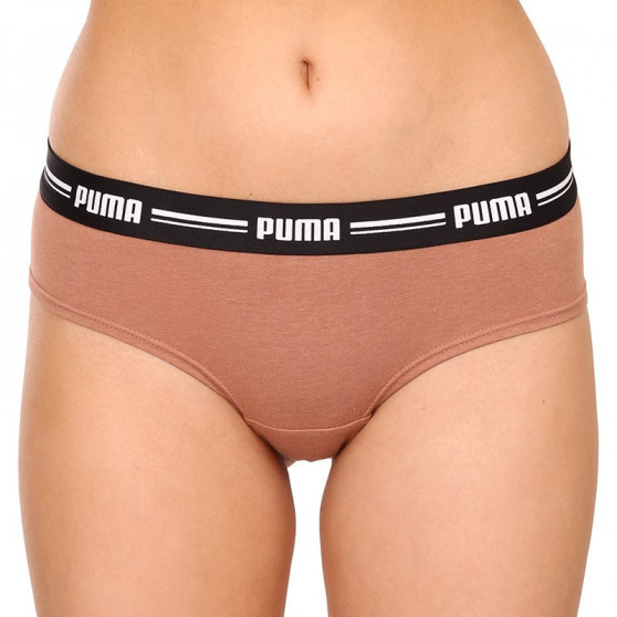 2PACK Moteriškos braziliškos kelnaitės Puma rudos spalvos (603043001 010)