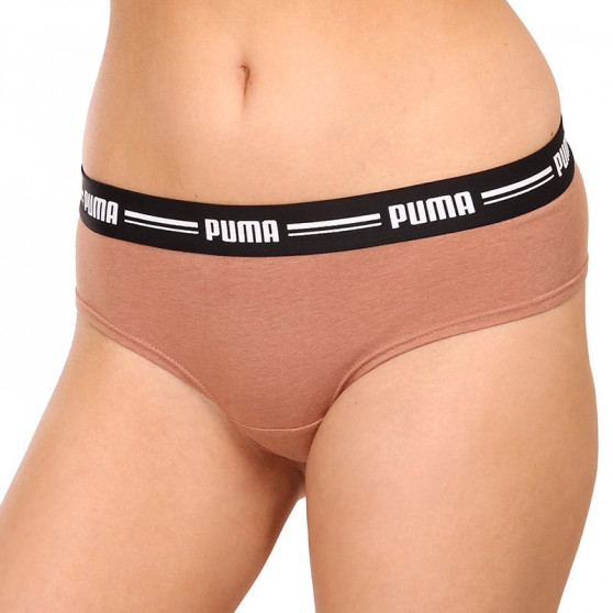 2PACK Moteriškos braziliškos kelnaitės Puma rudos spalvos (603043001 010)