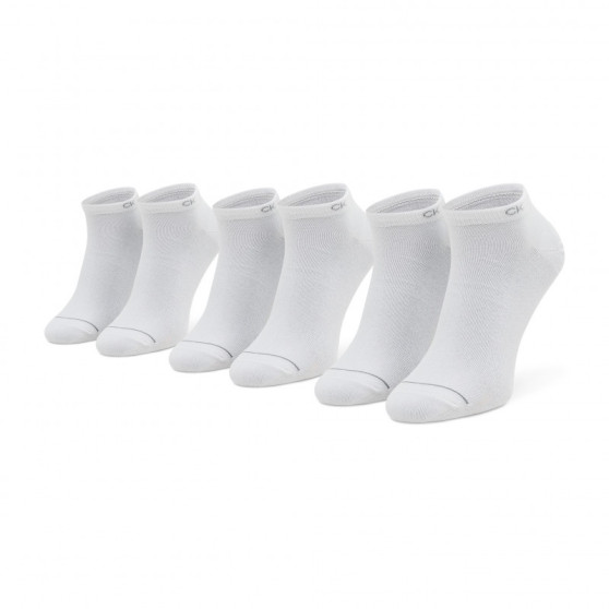 3PACK vyriškos kojinės Calvin Klein low white (701218718 002)