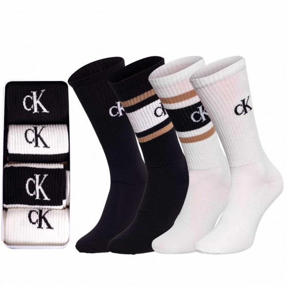 4PACK vyriškos kojinės Calvin Klein multicolour (701219837 001)