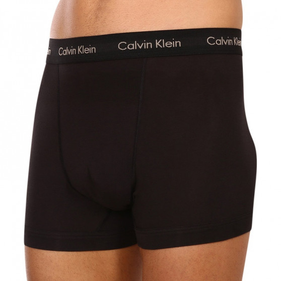 3PACK Vyriški boksininko šortai Calvin Klein juodi (NB3056A-6G6)