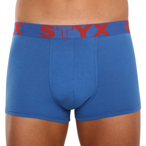 3PACK Vyriški boksininko šortai Styx sportiniai elastiniai oversized daugiaspalviai (R9676861)