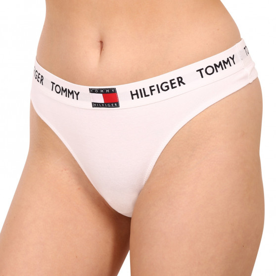 Moteriški stringai Tommy Hilfiger white (UW0UW02198 YCD)