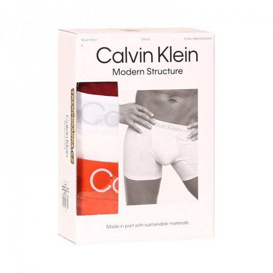 3PACK Vyriški boksininko šortai Calvin Klein daugiaspalviai (NB2971A-6IN)