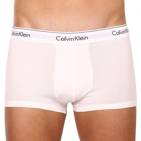 3PACK Vyriški boksininko šortai Calvin Klein balti (NB2380A-100)