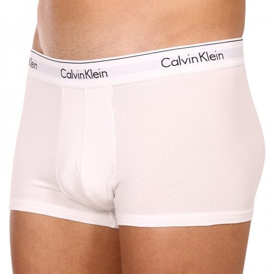 3PACK Vyriški boksininko šortai Calvin Klein balti (NB2380A-100)