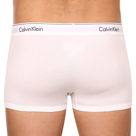 3PACK Vyriški boksininko šortai Calvin Klein balti (NB2380A-100)