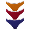 3PACK Moteriški stringai Tommy Hilfiger multicolour (UW0UW02829 0XH)