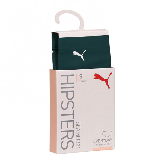 2PACK moteriškos kelnaitės Puma žalia (100001012 010)