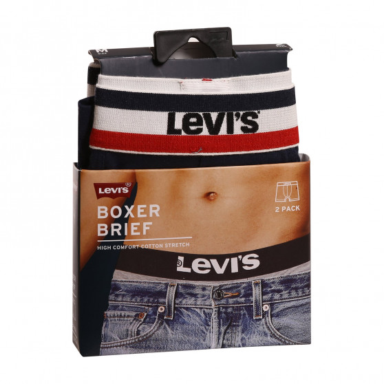 2PACK Vyriški boksininko šortai Levis daugiaspalviai (905005001 198)