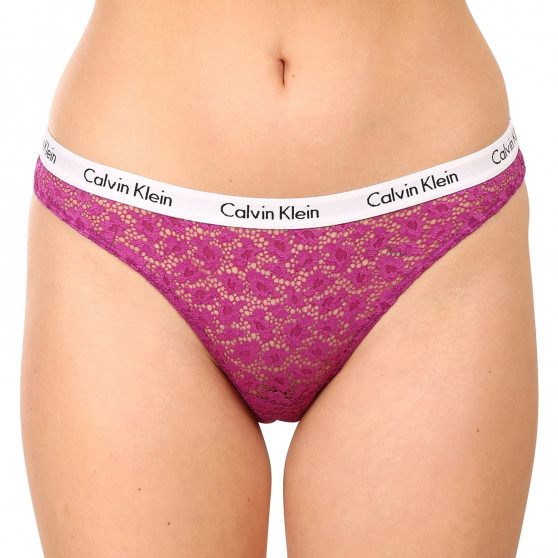 3PACK Moteriškos kelnaitės Calvin Klein oversized multicolour (QD3975E-6Q2)