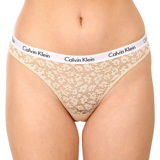 3PACK Moteriškos kelnaitės Calvin Klein oversized multicolour (QD3975E-6Q2)