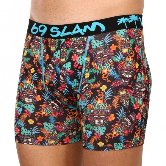 Vyriški boksininko šortai 69SLAM fit hawaiian tiki (MBYHWT-PO)