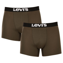 2PACK Vyriški boksininko šortai Levis green (905001001 011)