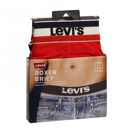 2PACK Vyriški boksininko šortai Levis daugiaspalviai (905005001 786)