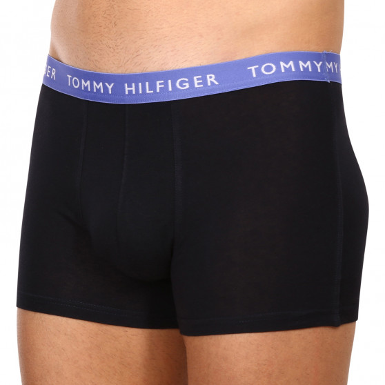 3PACK Vyriški boksininko šortai Tommy Hilfiger tamsiai mėlyni (UM0UM02324 0V1)