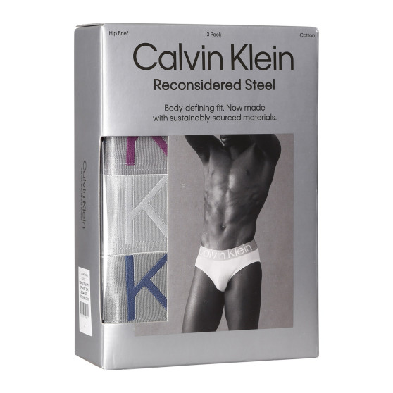 3PACK Vyriškos kelnaitės Calvin Klein multicolour (NB3129A-C7Y)