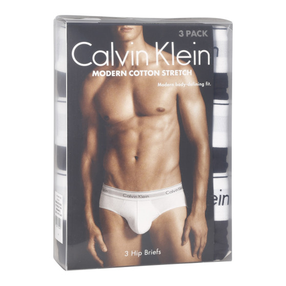 3PACK Vyriškos kelnaitės Calvin Klein juodos (NB2379A-001)