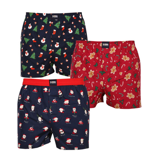 3PACK Vyriški šortai Happy Shorts multicolour (HS 2838586)