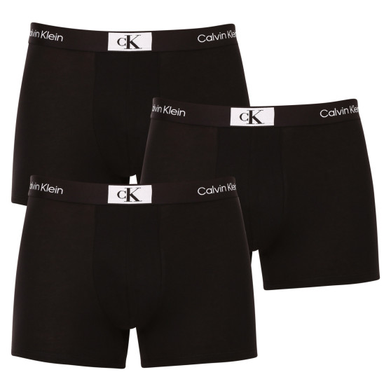 3PACK Vyriški boksininko šortai Calvin Klein juodi (NB3528A-UB1)