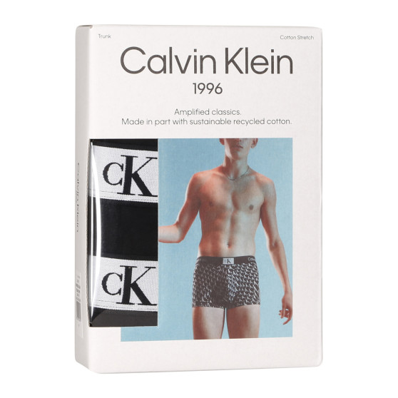 3PACK Vyriški boksininko šortai Calvin Klein juodi (NB3528A-UB1)