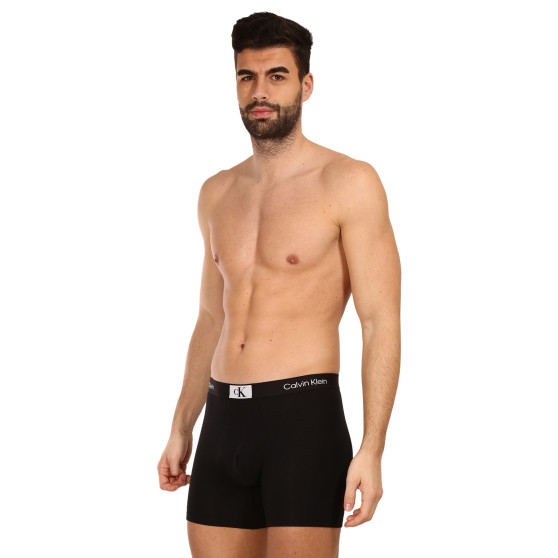 3PACK Vyriški boksininko šortai Calvin Klein juodi (NB3529A-UB1)