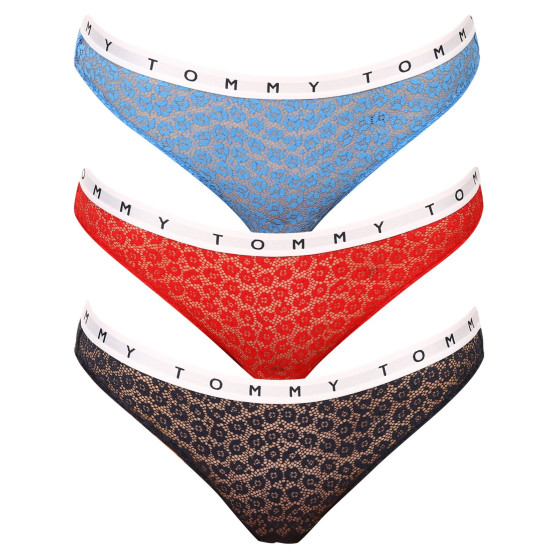 3PACK Moteriškos kelnaitės Tommy Hilfiger multicolour (UW0UW02522 0V7)