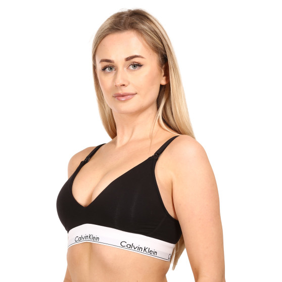 Moteriška liemenėlė Calvin Klein nursing black (QF6218E-001)