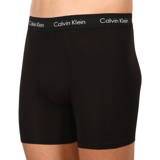 3PACK Vyriški boksininko šortai Calvin Klein juodi (NB1770A-XWB)