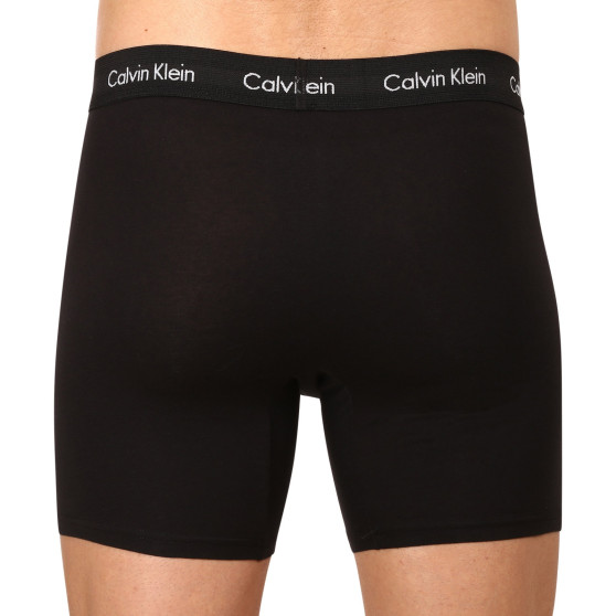 3PACK Vyriški boksininko šortai Calvin Klein juodi (NB1770A-XWB)