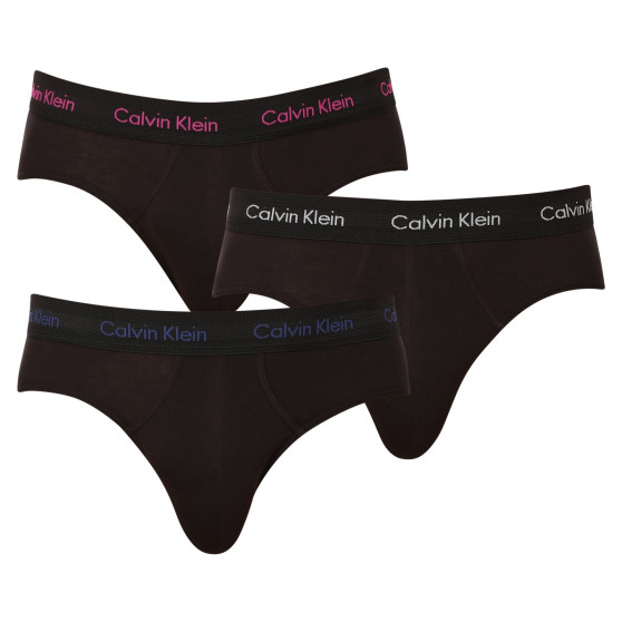 3PACK Vyriškos kelnaitės Calvin Klein juodos (U2661G-CAQ)