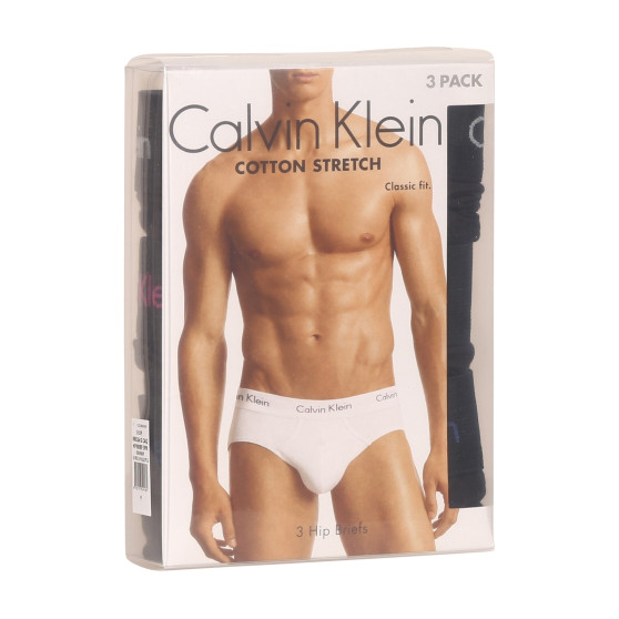 3PACK Vyriškos kelnaitės Calvin Klein juodos (U2661G-CAQ)