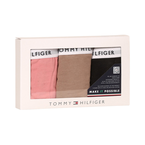 3PACK Moteriški stringai Tommy Hilfiger multicolour (UW0UW02829 0R1)