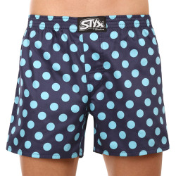 Vyriški šortai Styx premium art classic rubber polka dots (AP1053)