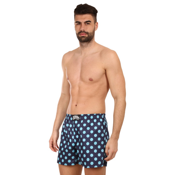 Vyriški šortai Styx premium art classic rubber polka dots (AP1053)