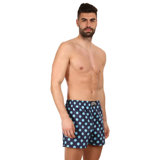 Vyriški šortai Styx premium art classic rubber polka dots (AP1053)