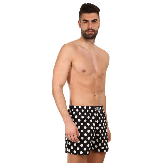 Vyriški šortai Styx premium art classic rubber polka dots (AP1055)