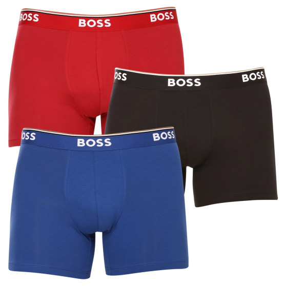 3PACK Vyriški boksininko šortai BOSS daugiaspalviai (50475282 962)