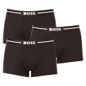 3PACK Vyriški boksininko šortai BOSS juodi (50473916 001)