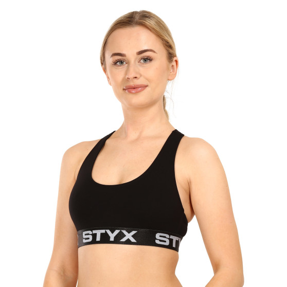 Moteriška liemenėlė Styx sport black (IP960)