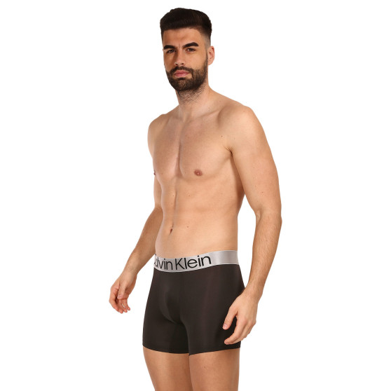 3PACK Vyriški boksininko šortai Calvin Klein juodi (NB3075A-7V1)