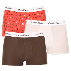 3PACK Vyriški boksininko šortai Calvin Klein daugiaspalviai (U2664G-CA5)