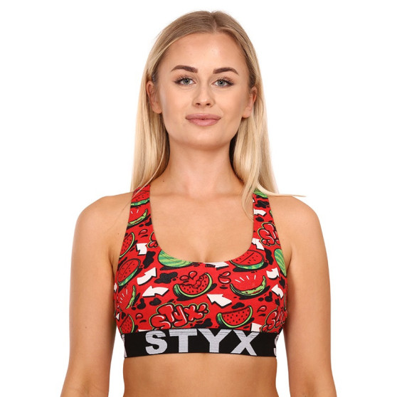 5PACK Moteriška liemenėlė Styx sport art multicolour (5IP8502379)