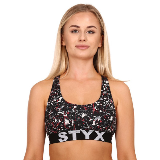 5PACK Moteriška liemenėlė Styx sport art multicolour (5IP8502379)