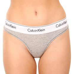 Moteriški stringai Calvin Klein pilka (F3786E-020)