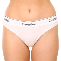 Moteriški stringai Calvin Klein white (F3786E-100)