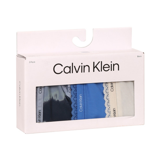 3PACK Moteriškos kelnaitės Calvin Klein multicolour (QD3804E-BOX)