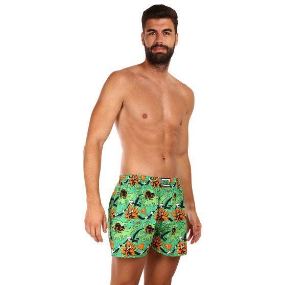 Vyriški šortai Styx art classic rubber oversized tropic (E1557)