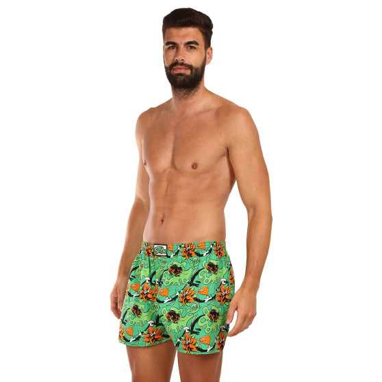 Vyriški šortai Styx art classic rubber oversized tropic (E1557)